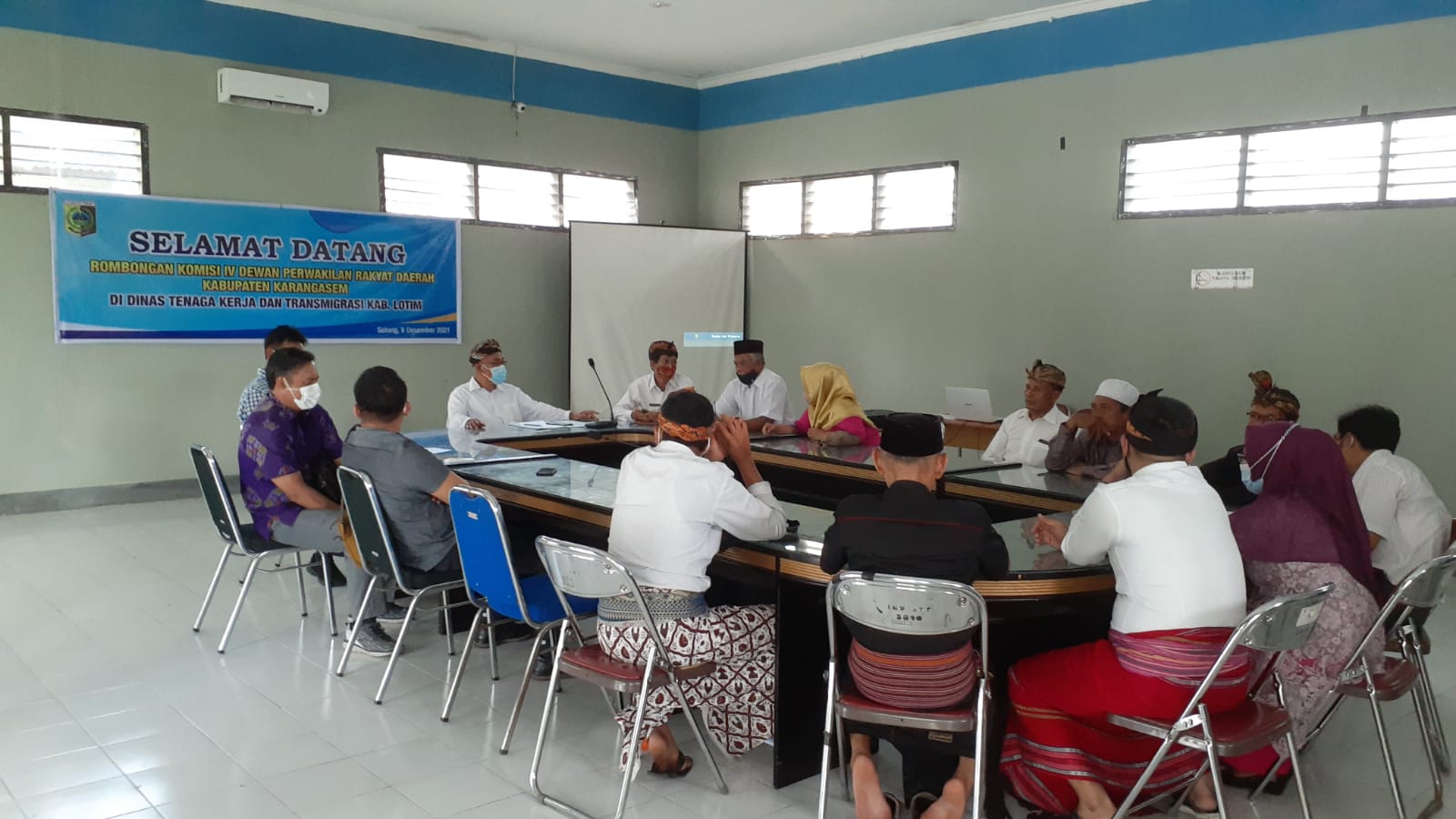 Kunjungan Kerja Angota Komisi IV DPRD Kabupaten Karangasem